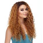 Lace pruik lang met krullen Delaney kleur TT4.3147, Handtassen en Accessoires, Uiterlijk | Haarverzorging, Nieuw, Pruik of Haarverlenging