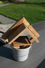 Nieuw (!) modern voederhuisje uit weerbestendig hout, Ophalen of Verzenden, Nieuw