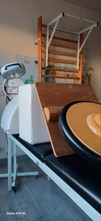 Matériel  kiné table coussins toupie planche freeman et dess, Enlèvement