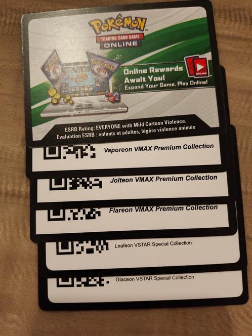 Pokemon TCG live code card lot de 6 spécial collection., Hobby en Vrije tijd, Verzamelkaartspellen | Pokémon, Nieuw, Losse kaart