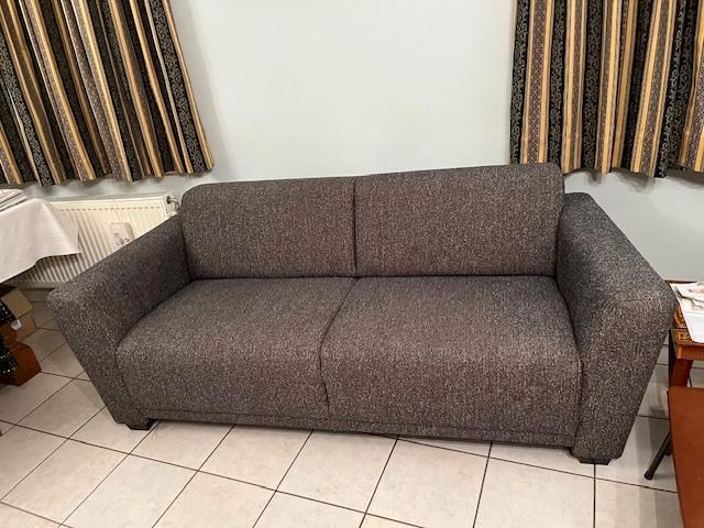 canape/zitbank, Huis en Inrichting, Zetels | Zetels, Zo goed als nieuw, Rechte bank, 150 tot 200 cm, 75 tot 100 cm, Stof, Ophalen