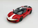 Ferrari SF90 Assetto Fiorano Signature Series 1:18 Rood, Ophalen of Verzenden, Nieuw, Autoart