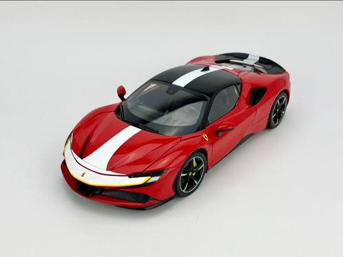 Ferrari SF90 Assetto Fiorano Signature Series 1:18 Rood, Hobby en Vrije tijd, Modelauto's | 1:18, Nieuw, Autoart, Ophalen of Verzenden