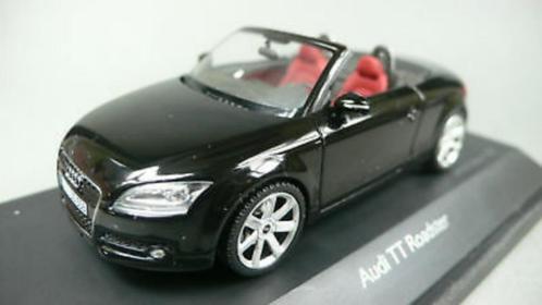 1:43 Schuco VW Audi TT cabrio zwart 04782, Hobby & Loisirs créatifs, Voitures miniatures | 1:43, Comme neuf, Voiture, Schuco, Enlèvement ou Envoi