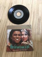 Jermaine Jackson & Pia Zadora - When The Rain Begins To Fall, CD & DVD, 7 pouces, Pop, Utilisé, Enlèvement ou Envoi