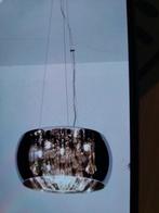 Prachtige luster met belletjes, Huis en Inrichting, Lampen | Kroonluchters, Ophalen, Gebruikt, Glas, Modern