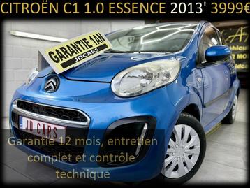 CITROËN C1 1.0 ESSENCE ‼️GARANTIE 1 AN CTOK‼️ beschikbaar voor biedingen