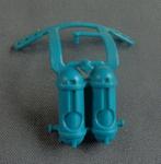 M.A.S.K. MASK Hondo MacLean Sea Attack aqua Lung part spare, Kinderen en Baby's, Speelgoed | Actiefiguren, Verzenden, Gebruikt