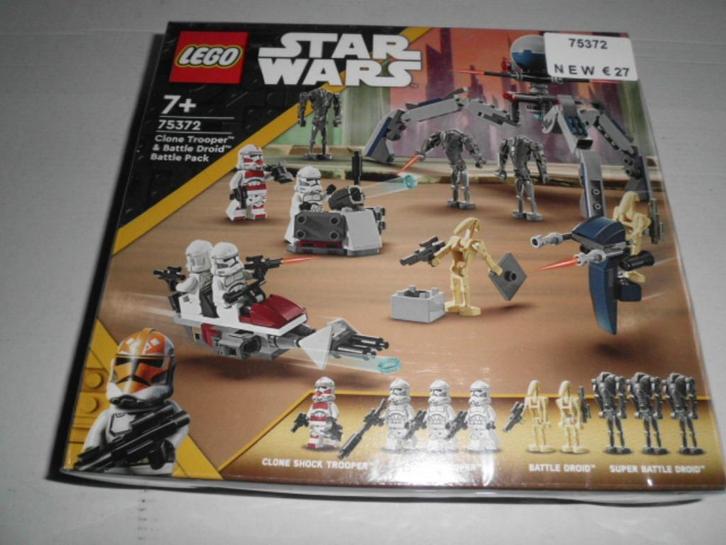 LEGO Clone Trooper & Battle Droid Battle Pack (75372), Kinderen en Baby's, Speelgoed | Duplo en Lego, Nieuw, Lego, Complete set