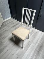 Stoelen, Huis en Inrichting, Stoelen, Ophalen, Gebruikt, Twee, Wit