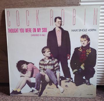 Cock Robin – Thought You Were On My Side (Extended Re-mix) beschikbaar voor biedingen