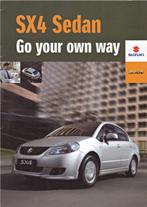Brochure Suzuki SX4 Sedan 10-2007 NEDERLAND, Boeken, Auto's | Folders en Tijdschriften, Overige merken, Ophalen of Verzenden, Suzuki