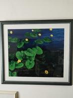 Zeefdruk met de hand geretoucheerd door Giulio Turcato, Antiek en Kunst, Kunst | Litho's en Zeefdrukken, Ophalen