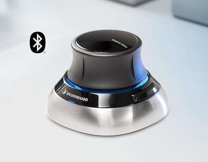 3Dconnexion - SpaceMouse Wireless Kit 2, Computers en Software, Muizen, Zo goed als nieuw, Muis, Draadloos, Ergonomisch, Ophalen