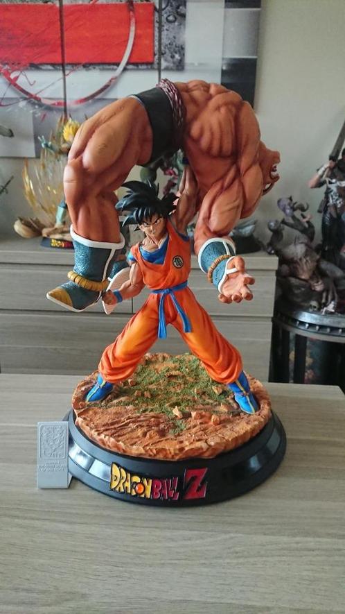 Goku & Nappa - HQS by TSUME, Collections, Statues & Figurines, Comme neuf, Enlèvement ou Envoi