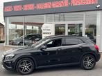 Mercedes GLA 180d/automatisering/gps/leer/62-000 km/euro6b, 4 cilinders, Zwart, Leder, Bedrijf