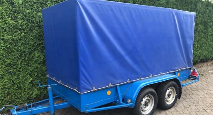 Te huur boedelbak + chauffeur in het weekend, Auto diversen, Aanhangers en Bagagewagens, Zo goed als nieuw, Ophalen of Verzenden