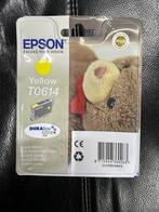 Cartouche d'encre jaune EPSON T0614, Nieuw, Cartridge, Epson, Ophalen of Verzenden