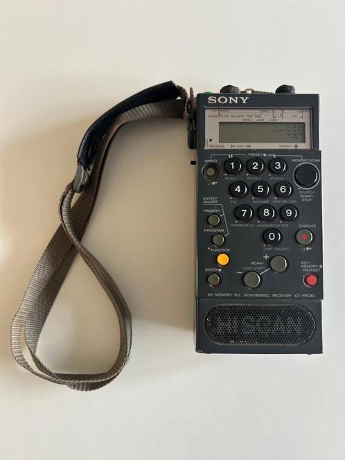 Sony ICF-PRO80 radio, Audio, Tv en Foto, Radio's, Gebruikt, Radio, Ophalen of Verzenden