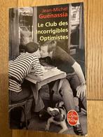 Le club des incorrigibles optimistes de Jean-Michel Guenassi, Ophalen of Verzenden, Gelezen