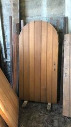 Massief eiken deuren, Doe-het-zelf en Bouw, Deuren en Vliegenramen, 215 cm of meer, Hout, Ophalen, 100 tot 120 cm