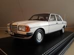 Norev 1/18 Mercedes 200 - 280E w123 1982 wit 183712, Nieuw, Ophalen of Verzenden, Auto, Norev