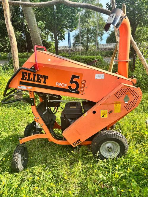 Eliet Pro 5 Hakselaar, Tuin en Terras, Hakselaars, Gebruikt, Benzine, Ophalen
