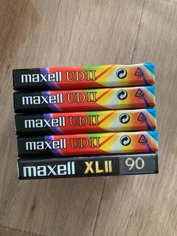 Maxell UDII,XLII chrome cassette bandjes beschikbaar voor biedingen