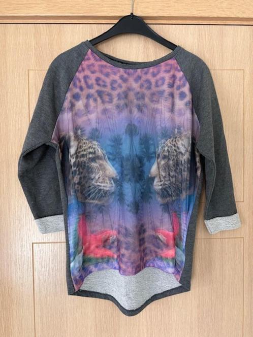 Sweater Catwalk Junkie maat M (nr3866), Kleding | Dames, Truien en Vesten, Zo goed als nieuw, Maat 38/40 (M), Grijs, Ophalen of Verzenden