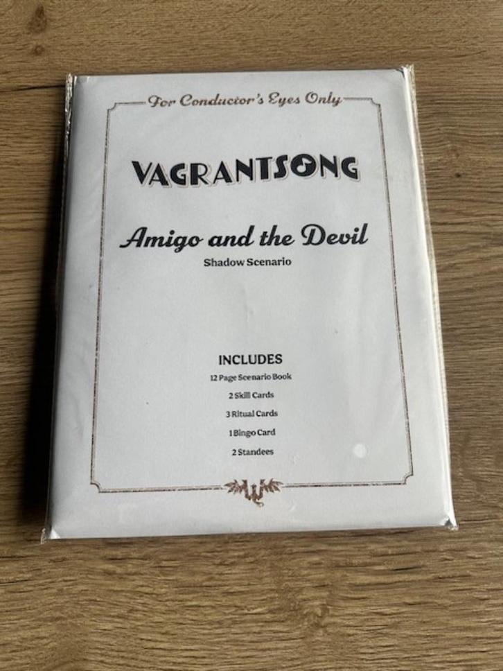 Bordspel - Vagrantsong Scenario: Amigo and the Devil, Hobby en Vrije tijd, Gezelschapsspellen | Bordspellen, Nieuw, Een of twee spelers