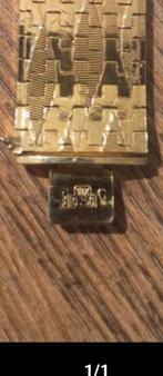 Bracelet ancien n 750plaquer  or 50e, Handtassen en Accessoires, Armbanden, Ophalen, Goud, Goud