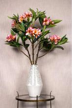 NIEUWE LUXE KUNSTBLOEM Plumeria 110 cm hoge tak – bloem PTMD, Ophalen of Verzenden, Nieuw, Binnen