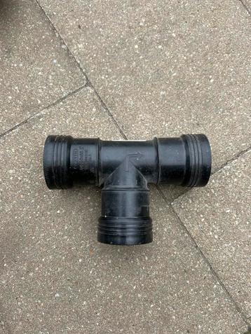 pp T-stuk 88,5 graden, 3 x mof, diameter 40mm beschikbaar voor biedingen