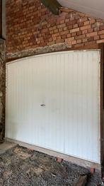 Porte de garage languette PVC, Gebruikt, Vouwdeur, Hout, Buitendeur