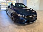 Mercedes A 180 benzine sfeerverlichting AMG pack, Auto's, 4 cilinders, Blauw, Alcantara, 5 deurs