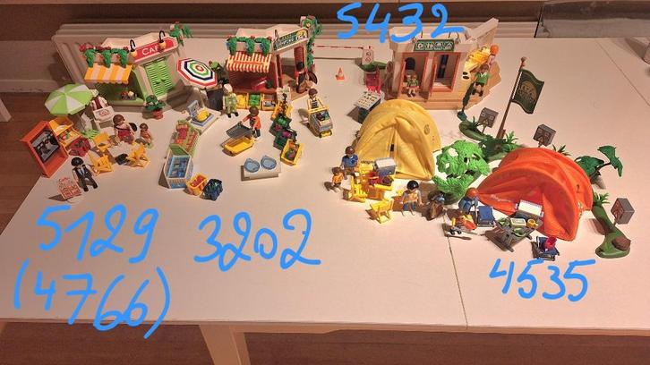 Playmobil: grote camping, Kinderen en Baby's, Speelgoed | Playmobil, Gebruikt, Los Playmobil, Ophalen