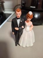 Beeldje huwelijksechtpaar van bruidstaart, Enlèvement ou Envoi, Comme neuf