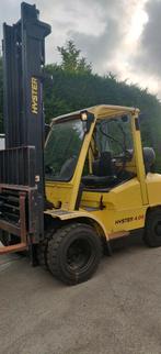 Heftruck 4 ton Hyster sideshift en vorkversteller, Ophalen of Verzenden