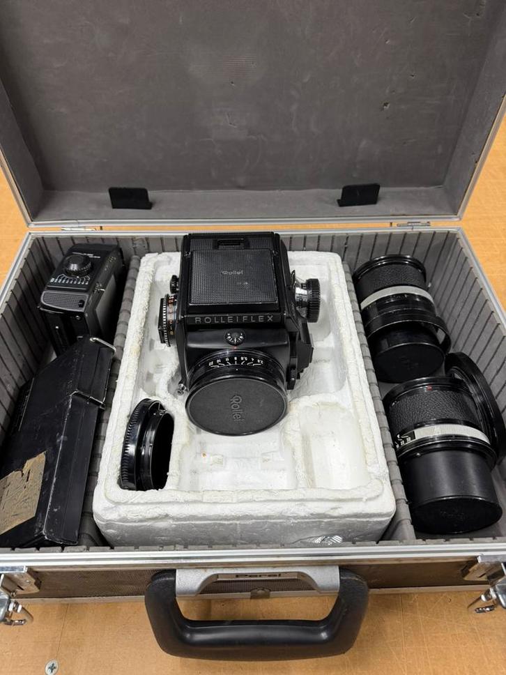 Rolleiflex SL66e, Audio, Tv en Foto, Fotocamera's Analoog, Gebruikt, Spiegelreflex, Overige Merken, Ophalen