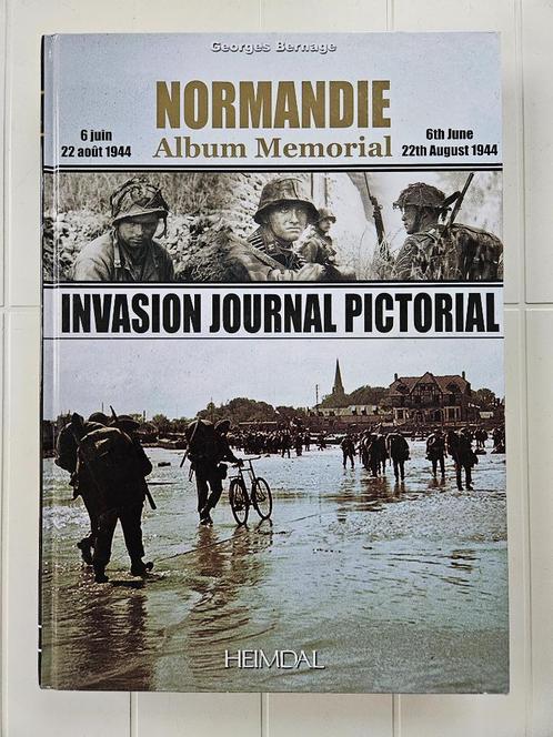 Normandie Album Mémorial (6 juin - 22 août 1944) - Invasion, Livres, Guerre & Militaire, Comme neuf, Deuxième Guerre mondiale