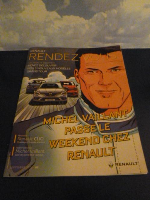 CATALOGUE RENAULT Rendez-vous MICHEL VAILLANT Belgique NEUF, Verzamelen, Automerken, Motoren en Formule 1, Nieuw, Auto's, Ophalen of Verzenden