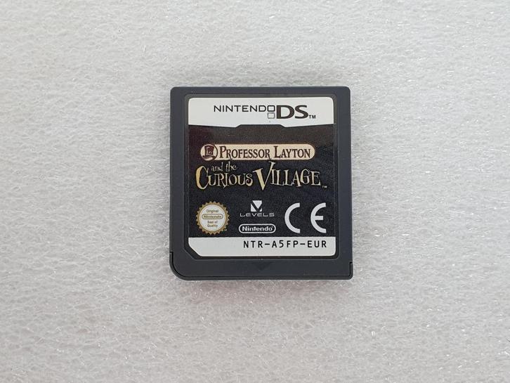 Nintendo DS: Professor Layton and the Curious Village (cart), Games en Spelcomputers, Games | Nintendo DS, Gebruikt, Ophalen of Verzenden