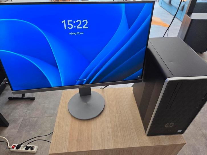 HP Pavilion Desktop 590-p0xxx – Zo goed als nieuw – €490 (se, Computers en Software, Desktop Pc's, Zo goed als nieuw, 8 GB, Ophalen of Verzenden