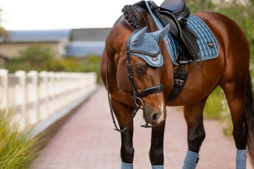 LeMieux Loire Oornetje Ice Blue full SALE, Dieren en Toebehoren, Paarden en Pony's | Hoofdstellen en Tuigage, Nieuw, Overige soorten