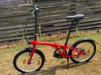BTWIN Oxylane 120 Vouwfiets Rood, 20 inch of meer, Versnellingen, Zo goed als nieuw, Totaal opvouwbaar