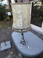 Mooie decoratieve tinnen lamp met echte blaas kap., Ophalen