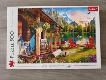 Cabin in the mountains 500st Trefl (nr1681a)  beschikbaar voor biedingen