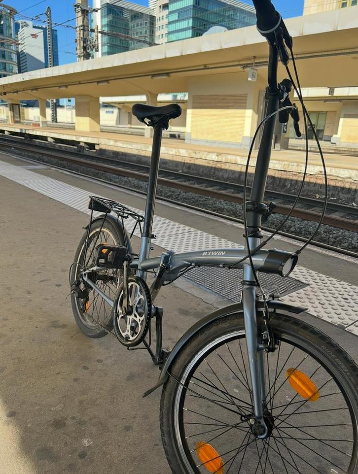 Velo pliable, Fietsen en Brommers, Fietsen | Vouwfietsen, Zo goed als nieuw, 18 tot 20 inch, Versnellingen, Ophalen