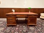 Klassiek Engels Chesterfield Bureau Partnerdesk, Antiek en Kunst, Ophalen of Verzenden