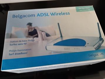 BELGACOM ADSL WIRELESS "ONGEBRUIKT", Enlèvement ou Envoi, Neuf, Routeur avec modem, PHILIPS